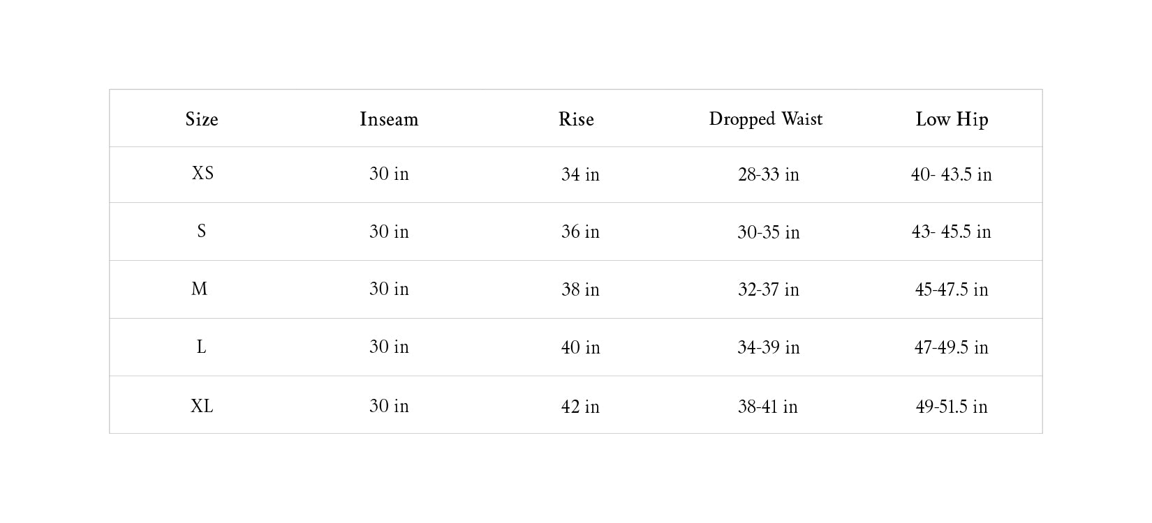 size_chart